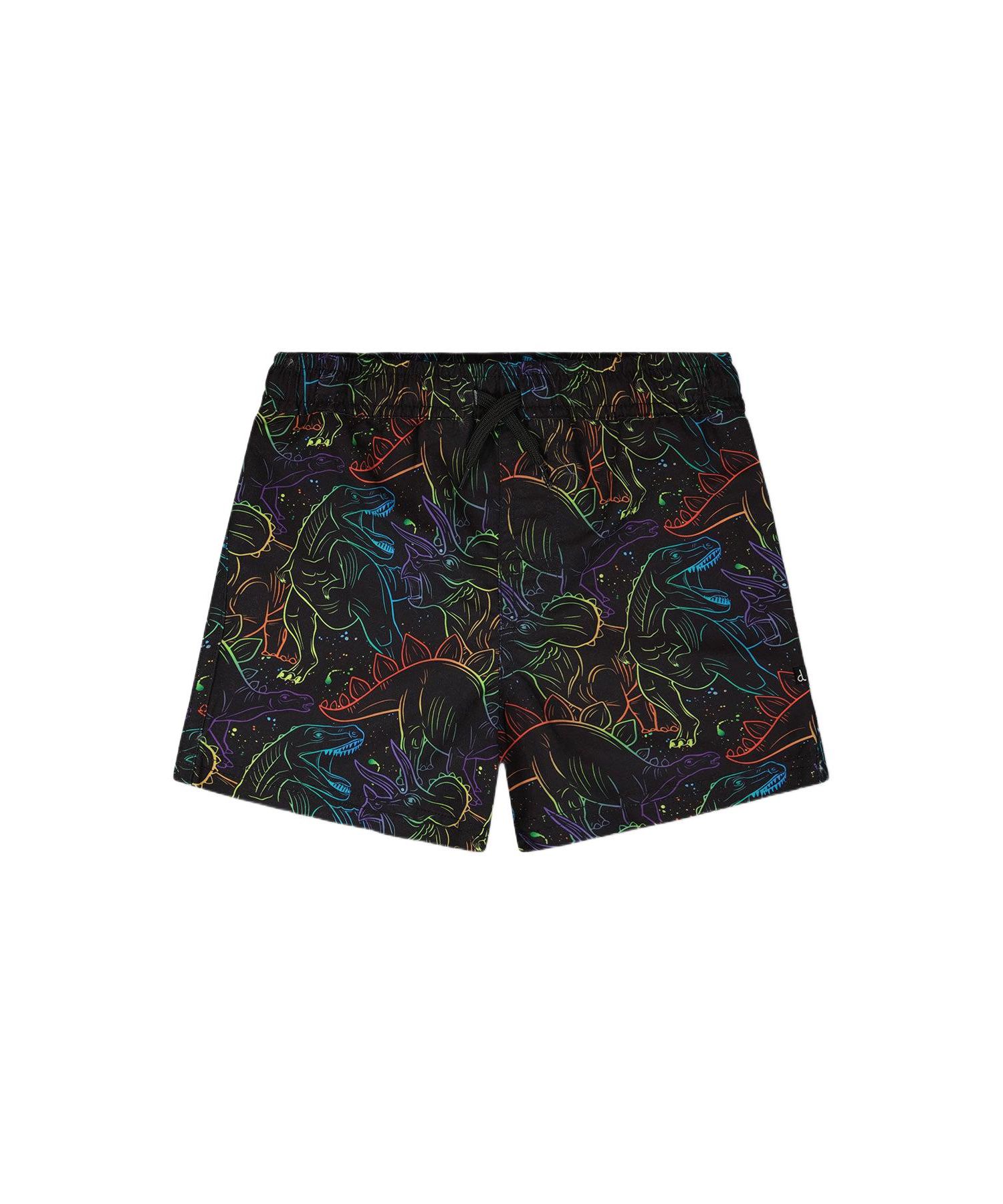 Baby Boys Swim Trunks Dinosaur Print