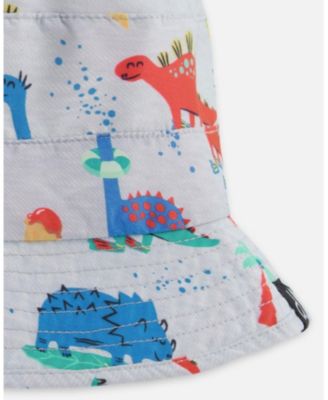 Toddler Polyester Beach Hat Dinosaur Print