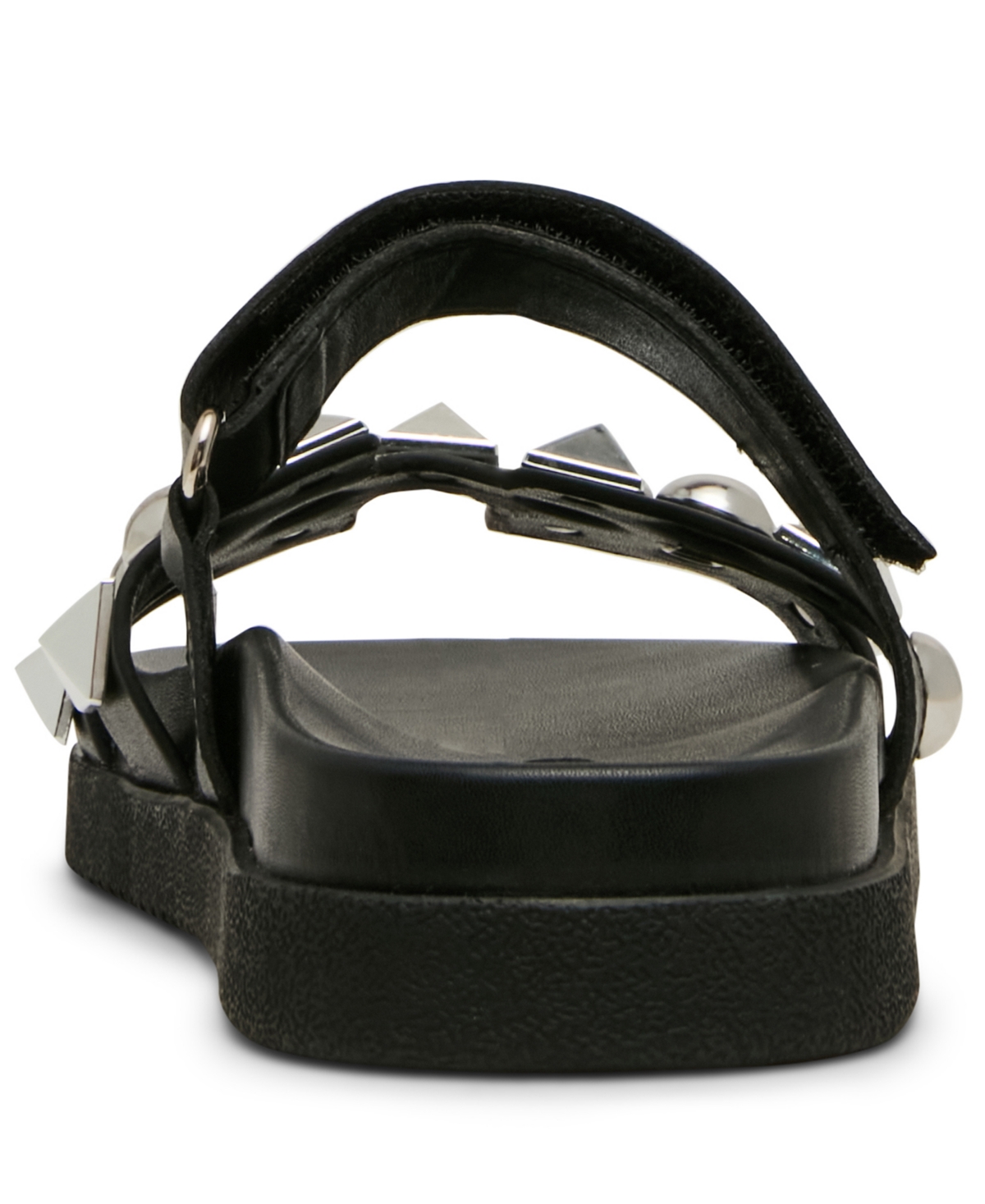 Steve Madden Women's Mayven Studded Footbed Slip-On Slide Sandals