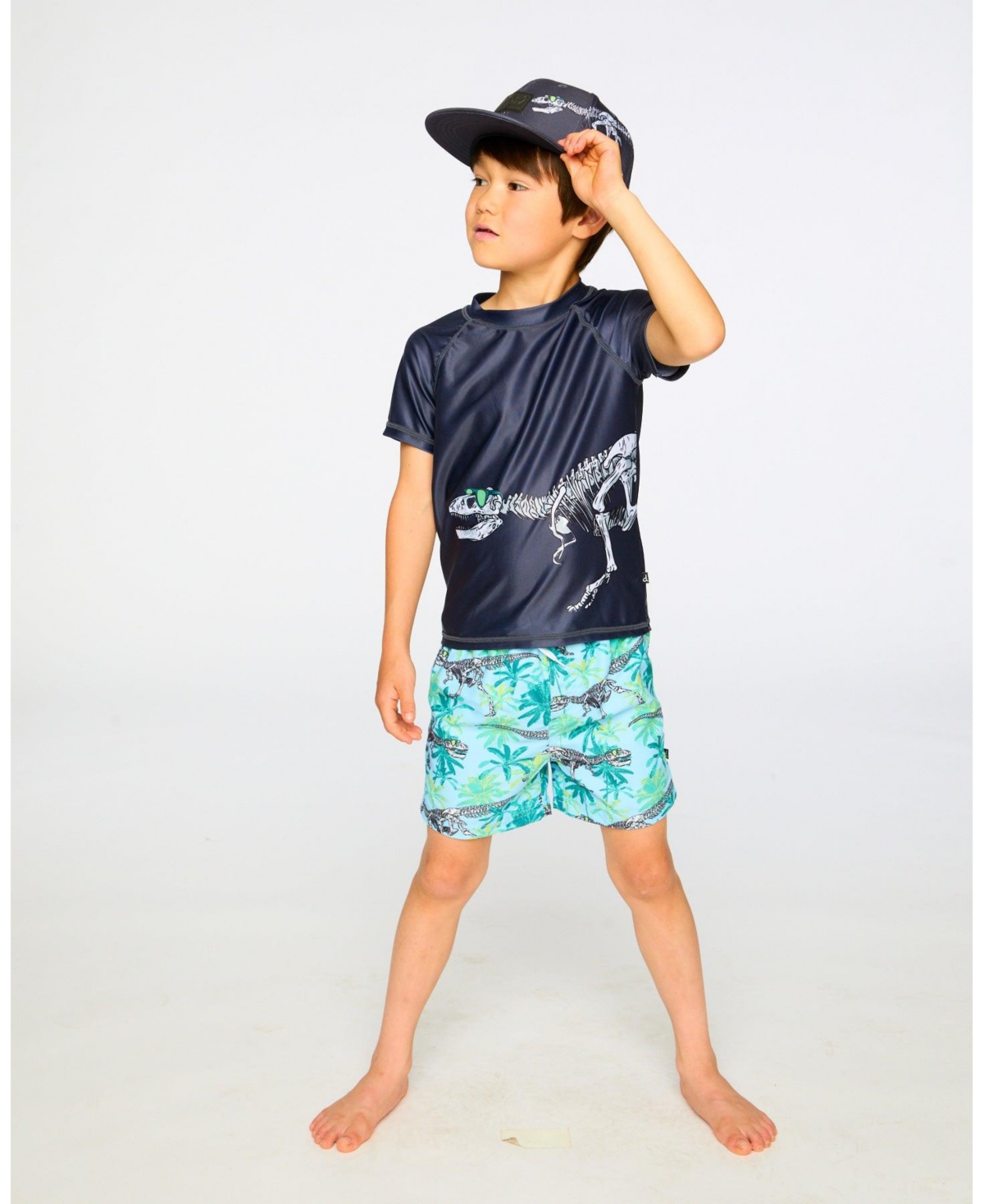 Deux par Boys Short Sleeve Rashguard