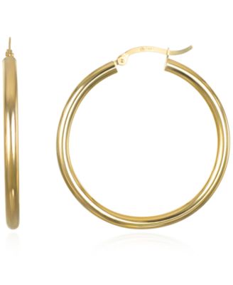 Hoop Earrings in 10k Yellow Gold