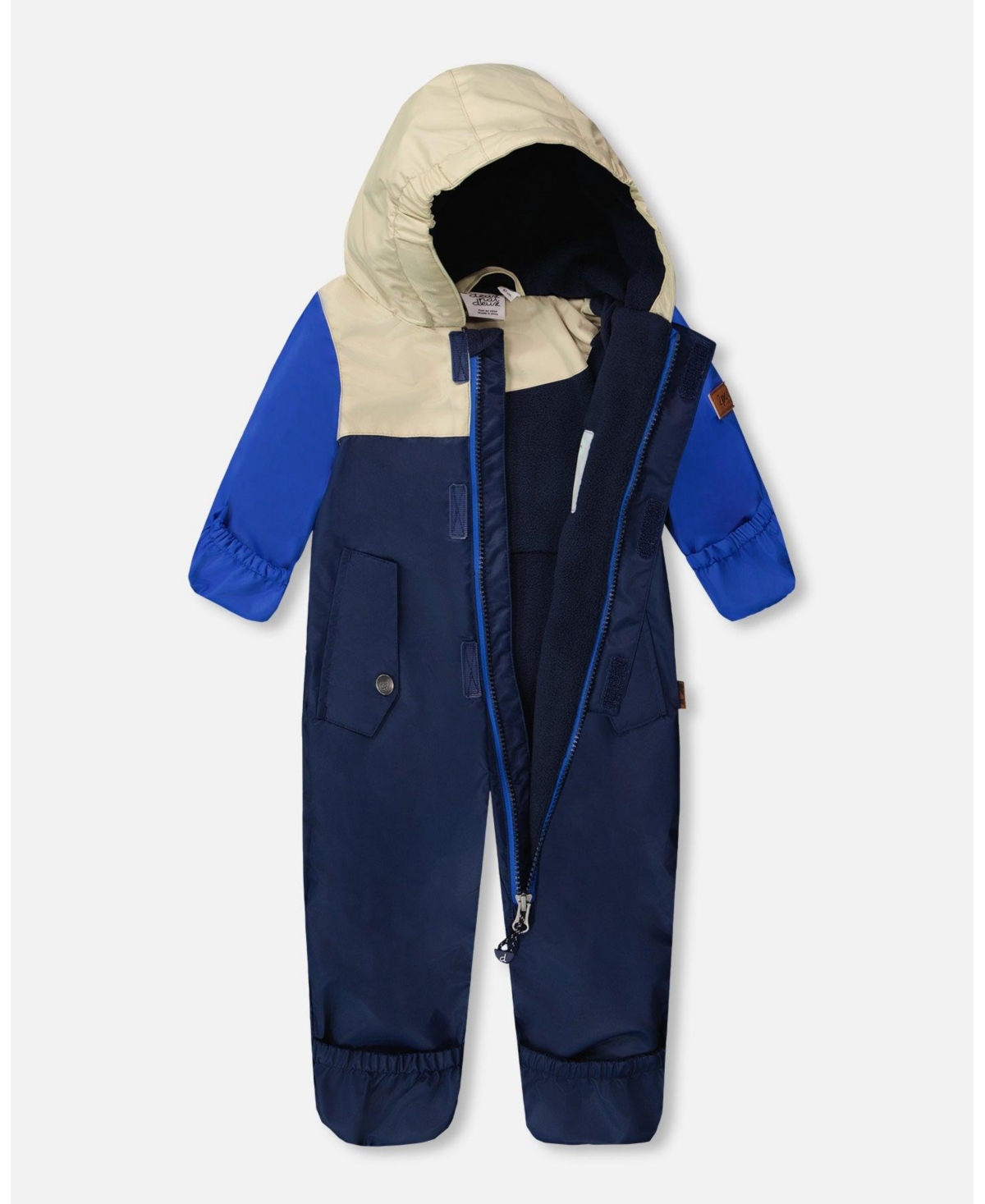 Deux par Mid-Season Baby Boys One-Piece Outerwear with Hat
