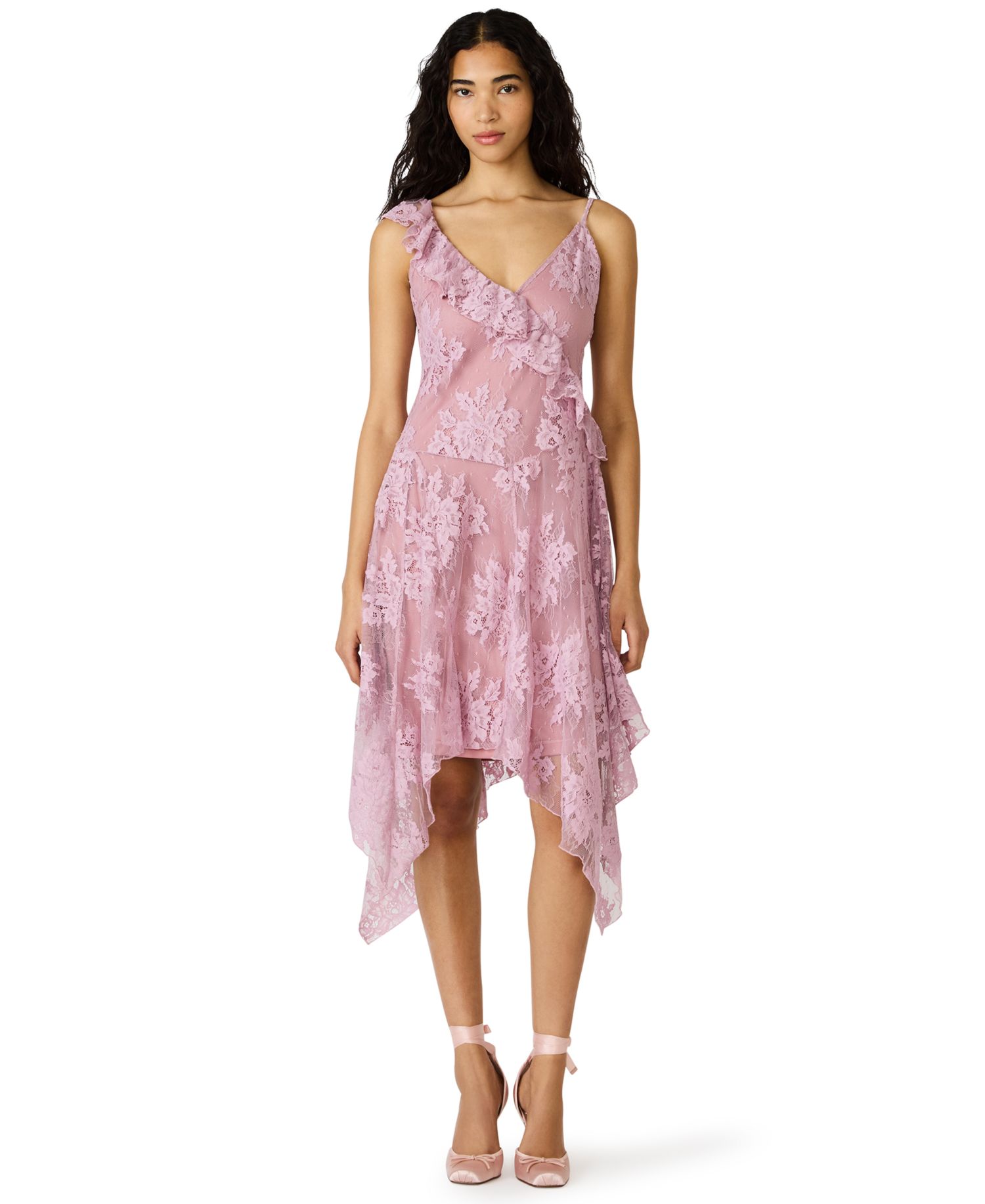 Women's Dariella V-Neck Midi Dress