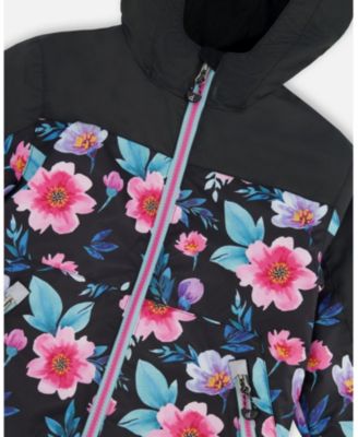 Girl 3-in-1 Two-Piece Mid-Season Outerwear - Inner Jacket - Child