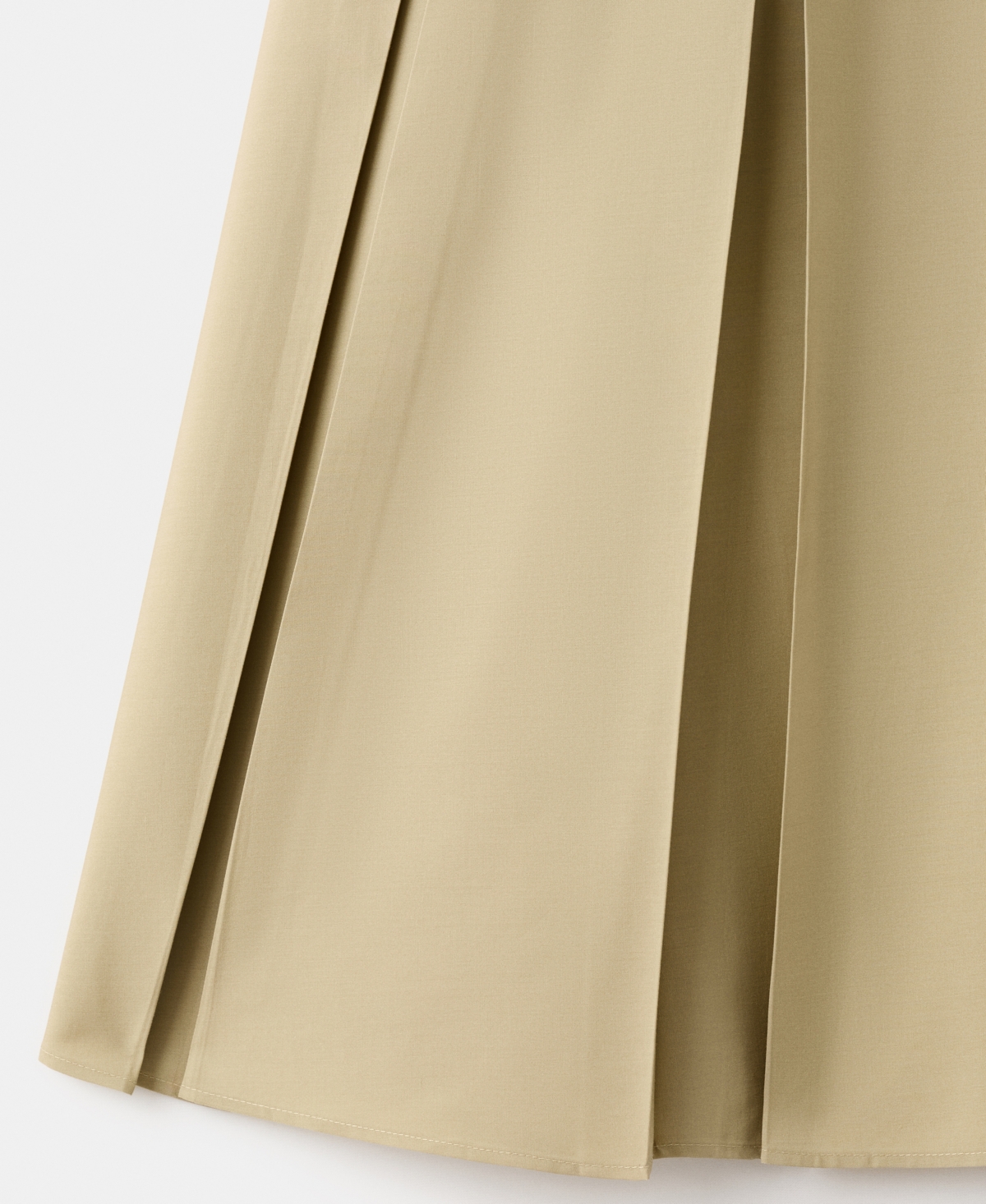 Mango Women's A-Line Pleated Belt Skirts