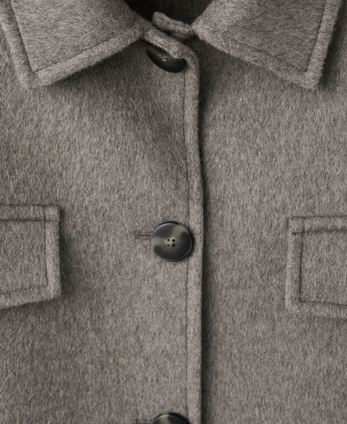 Mango Women's Pockets Wool Jacket