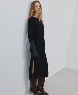 Women's Knot Knitted Dress