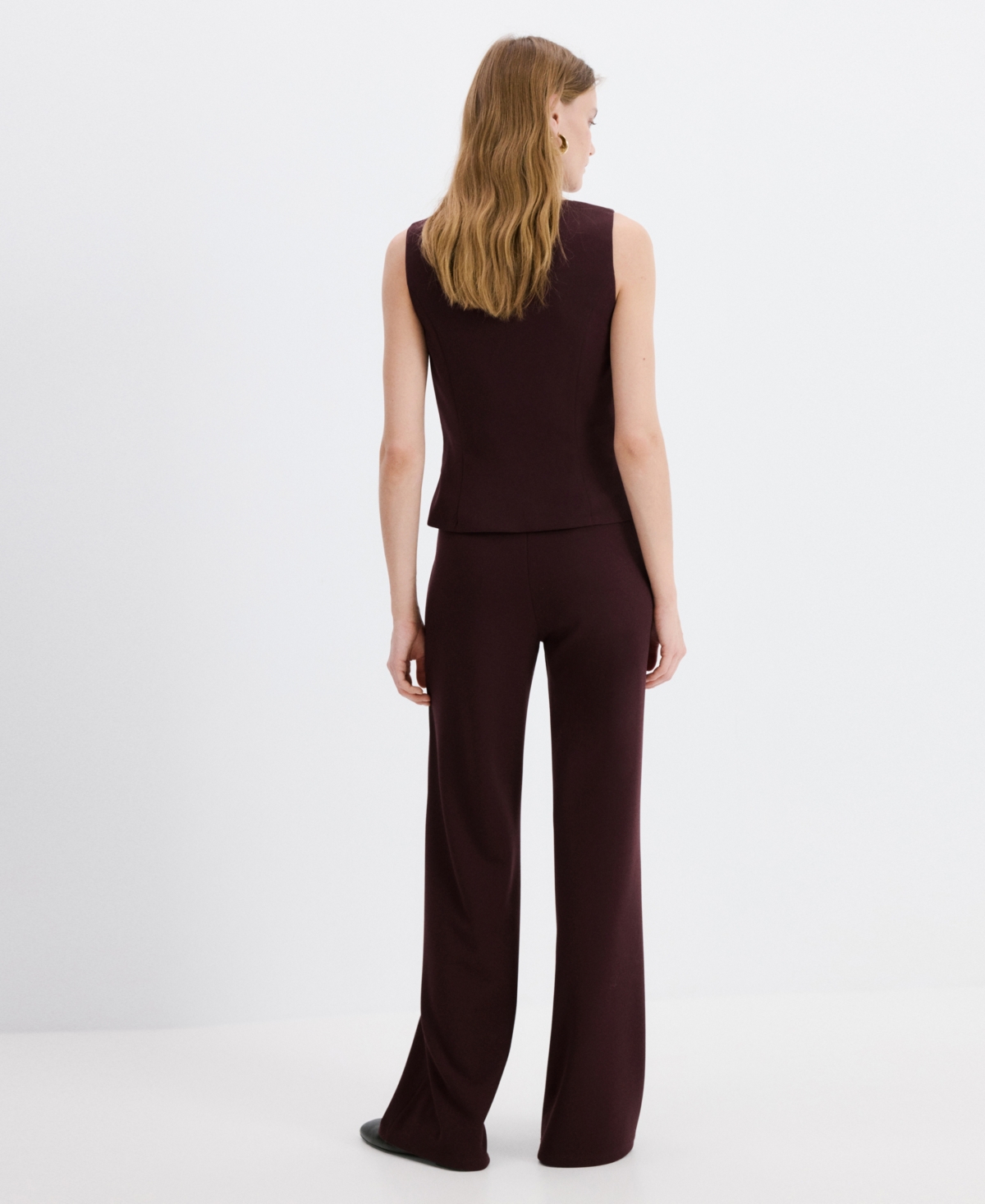 Mango Women's Buttons Suit Vest