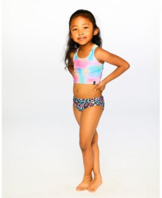 Girl Two-Piece Swimsuit Multicolored - Toddler|Child
