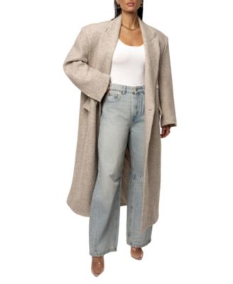 Women's Oversize Double-Breasted Coat