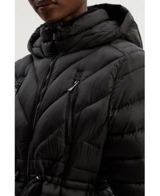 Women's Lightweight Knee Length Packable Coat