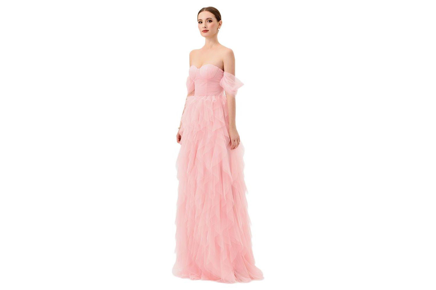 Women's Lili Off Shoulder Ruffle Gown