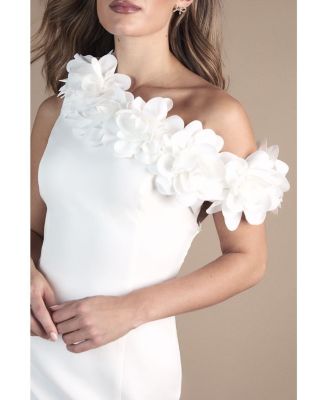 Women's Corsage Off Shoulder Mini Dress