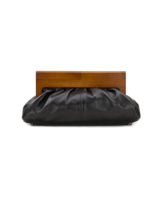 Appoline Wooden Frame Large Crossbody Bag