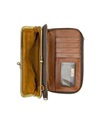 Missoula Mini Raffia Frame Crossbody Bag