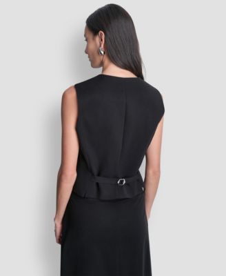 Women's Sleeveless V-Neck Arid Pique Vest