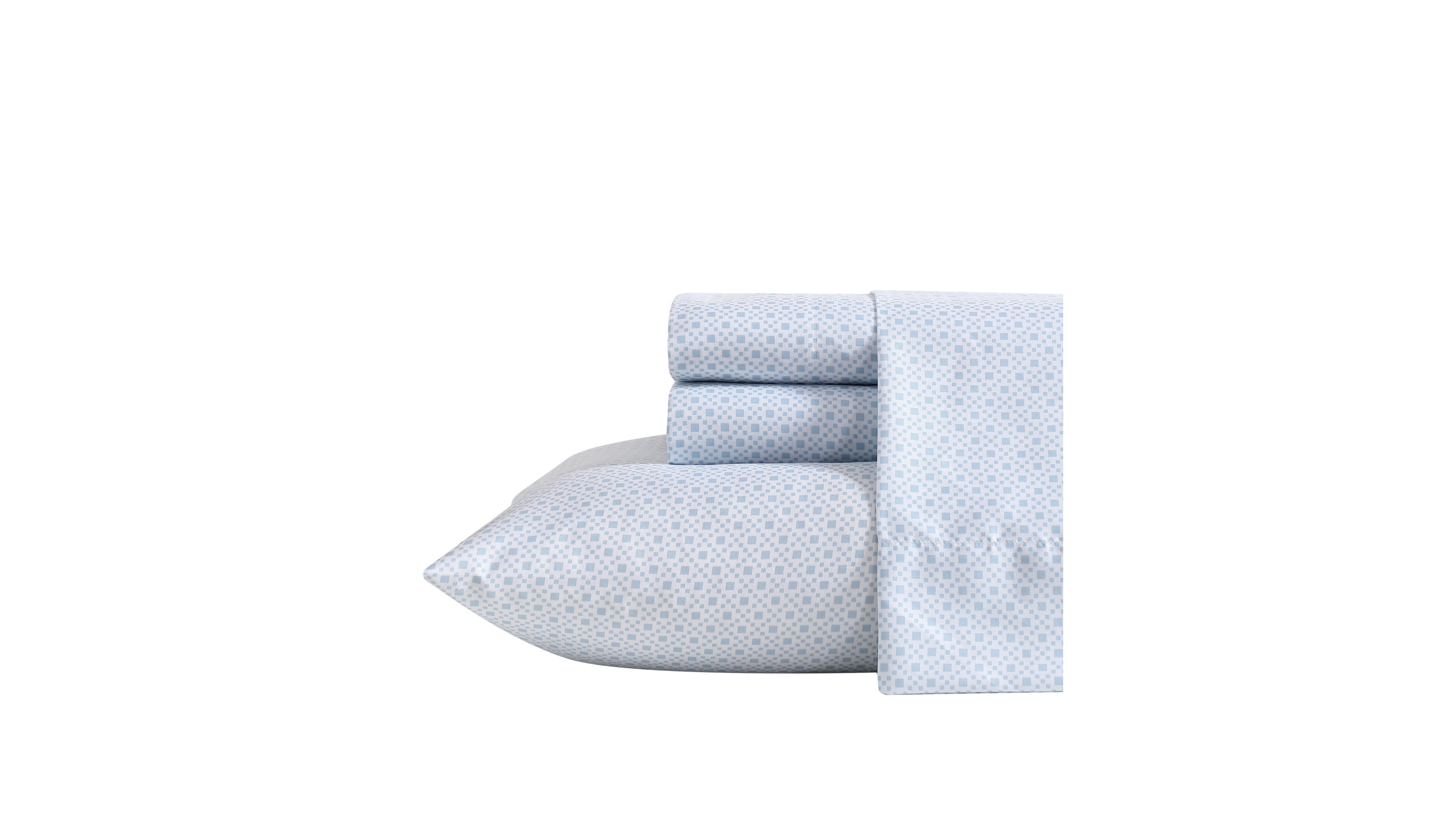 Nautica Printed Cooling Microfiber 4-Pc. Sheet Set, Queen