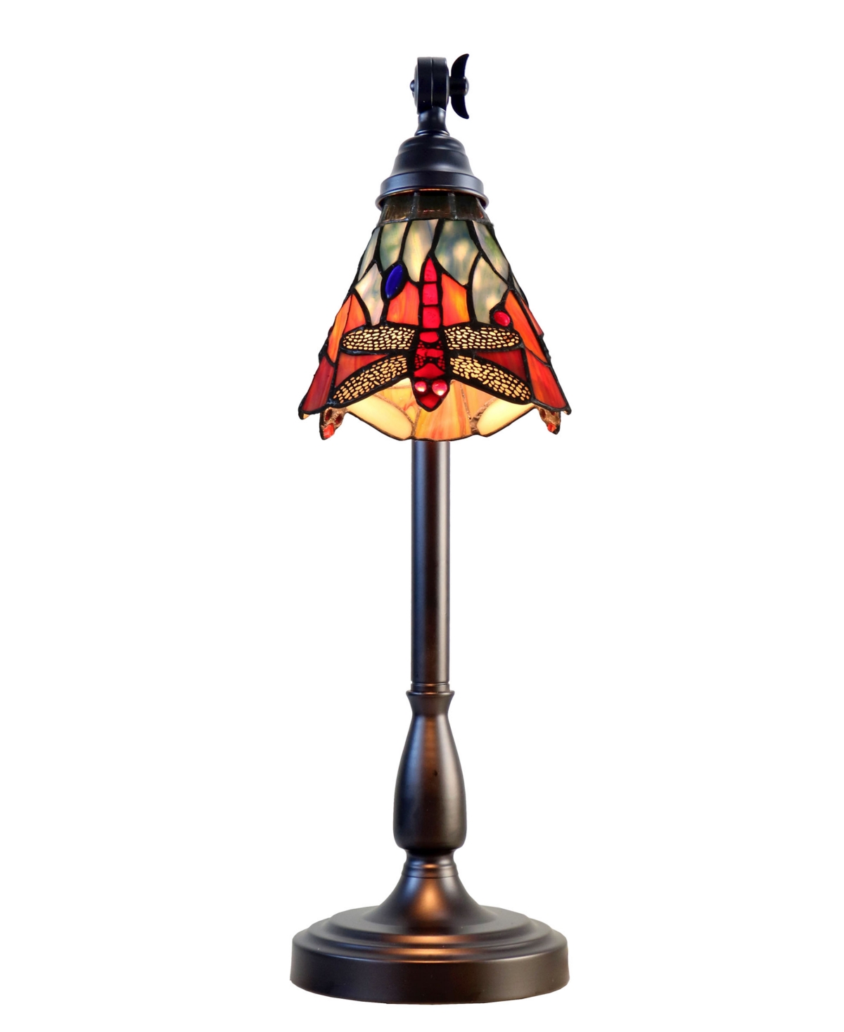 Dale Tiffany La Anza 24" Handmade Tiffany Desk Lamp