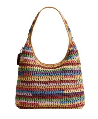 Brooklyn Large Multi Straw Shoulder Bag 34
