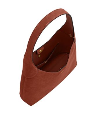 Brooklyn Medium Suede Shoulder Bag 28