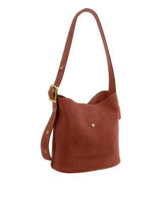 Bleecker Medium Suede Bucket Bag