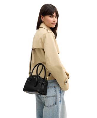 Empire Small Leather Satchel Bag 21