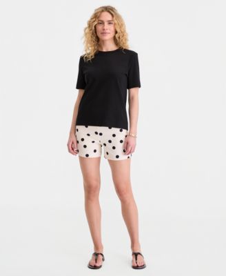 Women's Essential Crewneck Cotton Short-Sleeve T-Shirt