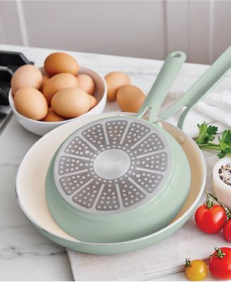 Nova Gallery Ceramic Nonstick 2-Piece Frypan Set, Macy's Exclusive