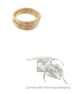 Flexible Coil Stack Bracelet