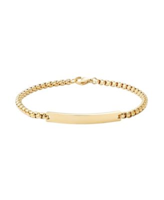 Tarnish Resistant Gold ID Bracelet
