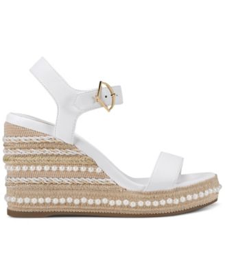 Women's Calzona Round Toe Wedge Sandals