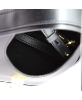 Mini Gancini Buckle Hobo Leather