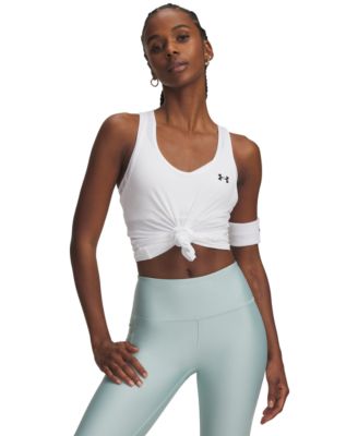 Women's Pull-On Sleeveless Racer Mesh Tank Top