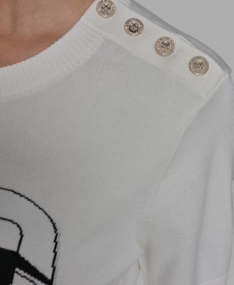 Petite Short-Sleeve Sweater