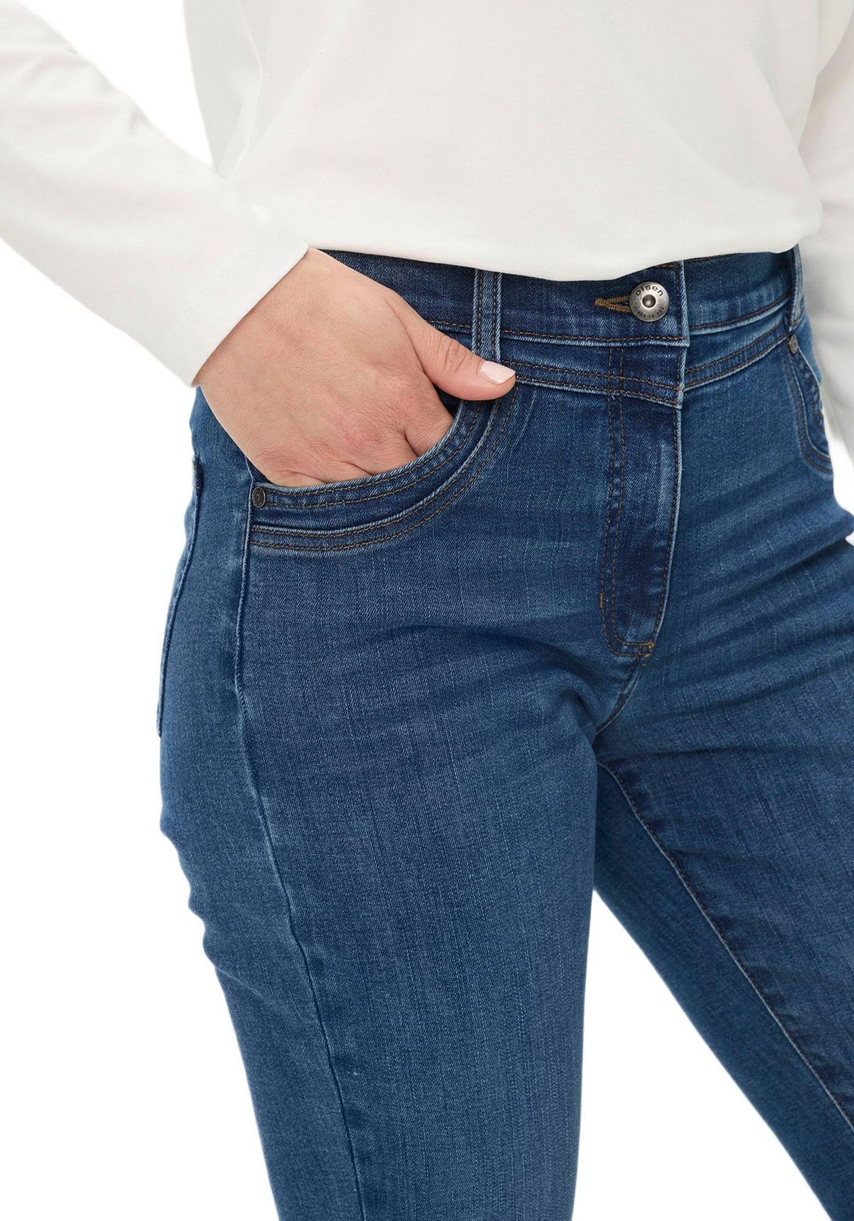 Olsen Women's Mona Fit Slim Jean view 3 — MAYCSS fashion products