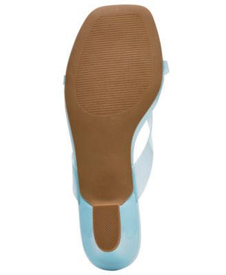 Women's Bex Jelly Strappy Thong Block Heel Sandals