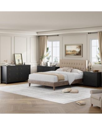 3 Drawer Dresser for Bedroom, 29 Inch Tall Chest of Drawers for Closet, Modern Clothes Storage Cabinet & Vertical Drawer Organizer