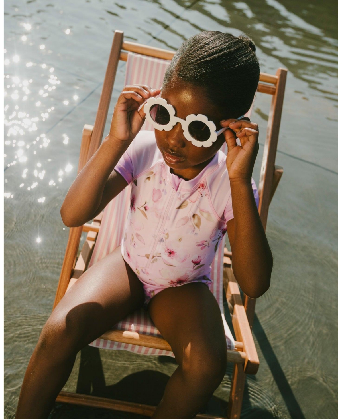 Deux par Girls One-Piece Swimsuit