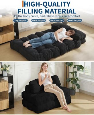 LED Bed Frame with Storage Headboard & Drawers - No Box Spring Needed