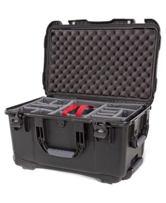 Wheeled Series 938 Lightweight NK-7 Resin Waterproof Hard Case with Padded Divider