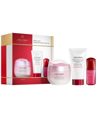 Shiseido 3-Pc. White Lucent Brighten & Nourish Cream Set - Macy's