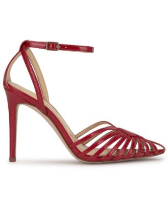 Women's Paveri Huarache Strappy Stiletto Pumps