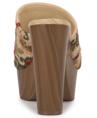 Women's Shelbie Block Heel Platform Mules