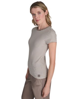 Women's Hudson Rib Crew Neck T-Shirt