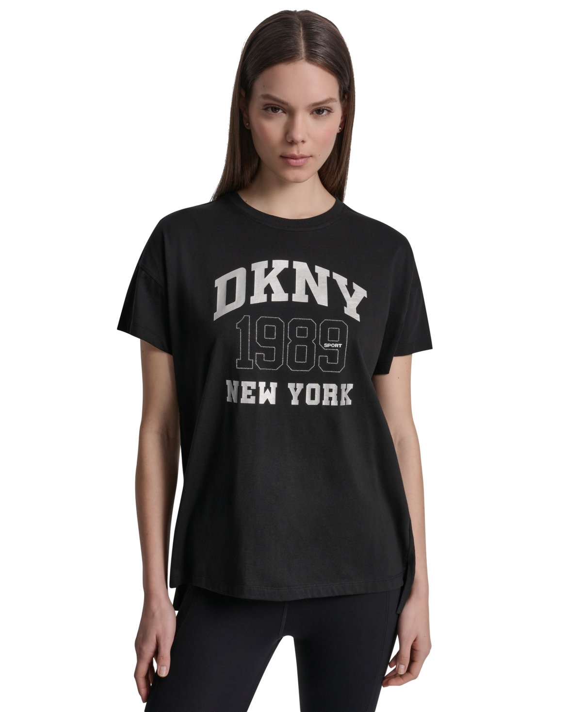Dkny Sport Short-Sleeve New York 1989 Logo T-Shirt