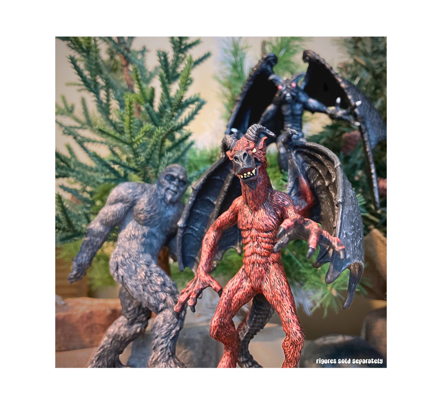 Детская фигурка Safari Ltd. Jersey Devil Mythical Realms 5" Figurine, Ages 3+ — фото 2
