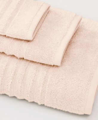 Luxury Combed Cotton Bath Towel Set, 4-Piece