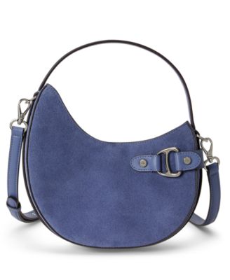 Suede Mini Tasha Crossbody Bag