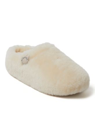 Women's Maryboro Genuine Shearling Platform Fuzzy Clog Slipper