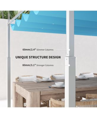 10' x 10' Retractable Pergola